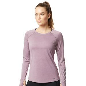 OGIO Purple Lavender Mauve Performance Long Sleeve Athletic Top Women Small